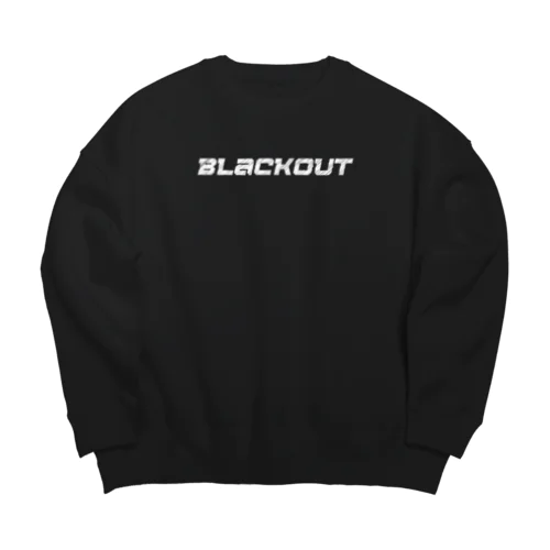 ブラックアウト Big Crew Neck Sweatshirt