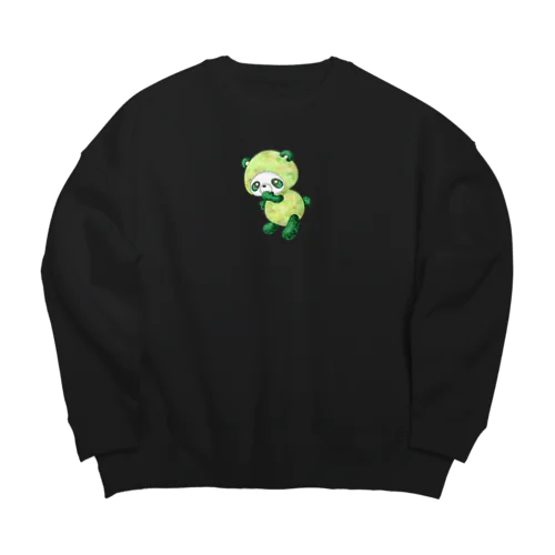 フルーツアニマル　メロンパンダ Big Crew Neck Sweatshirt