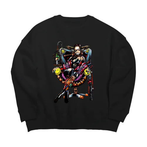 神様 Big Crew Neck Sweatshirt