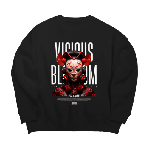 Vicious Blossom -芸者- ビッグシルエットスウェット