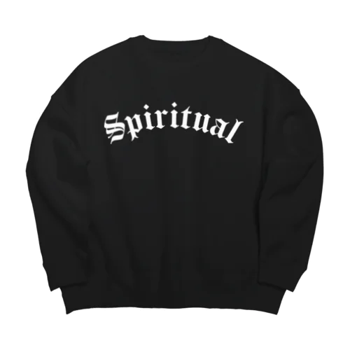 SPIRITUAL Big Crew Neck Sweatshirt