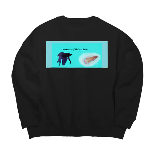 これが恋なのか・・・？ Big Crew Neck Sweatshirt