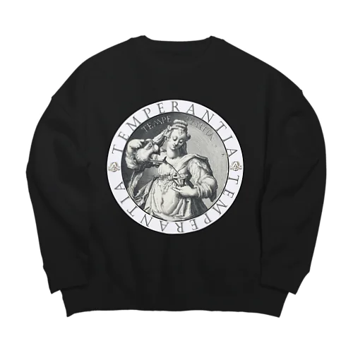 TEMPERANTIA.（不変） Big Crew Neck Sweatshirt