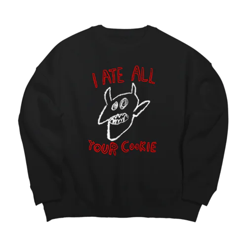 Yummy Big Crew Neck Sweatshirt