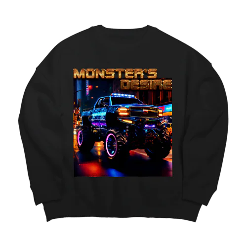 MONSTER'S DISIRE 1 Big Crew Neck Sweatshirt