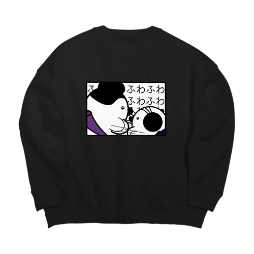 はっけよーい、のこった！ Big Crew Neck Sweatshirt