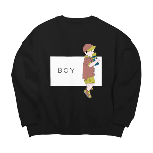 BOY ビッグシルエットスウェット