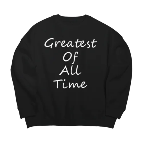 GOAT(ホワイト) Big Crew Neck Sweatshirt