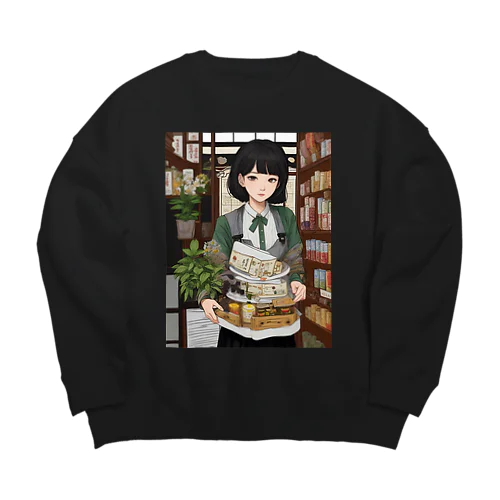 漢方薬の子#23 Big Crew Neck Sweatshirt