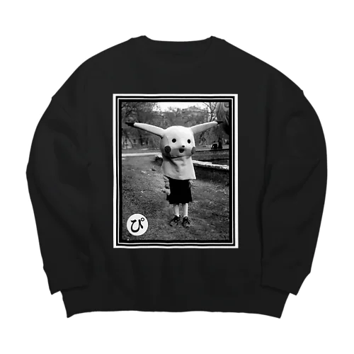 ぴ Big Crew Neck Sweatshirt