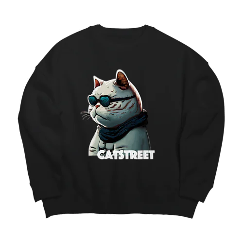 CATSTREET Big Crew Neck Sweatshirt