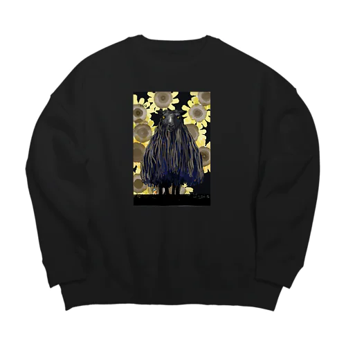 夜の覇者 Big Crew Neck Sweatshirt