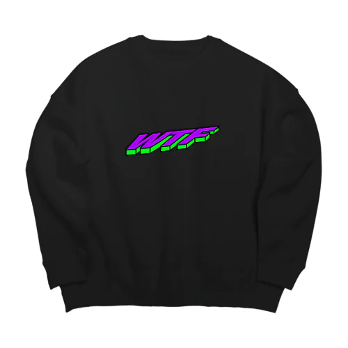 WTF Logo ビッグシルエットスウェット