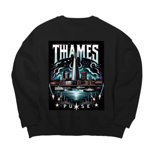 Thames Pulse Big Crew Neck Sweatshirt