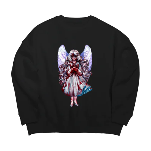 オリジナルキャラクターグッズ：蔦　 Big Crew Neck Sweatshirt