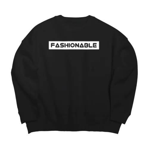 Fashionable Big Crew Neck Sweatshirt