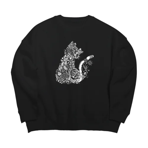 きみのうしろすがた。 Big Crew Neck Sweatshirt