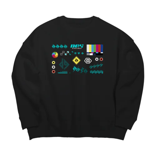 てんこ盛り Big Crew Neck Sweatshirt