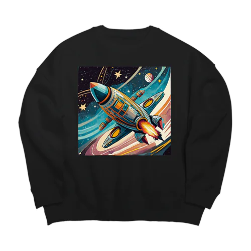 宇宙風 Big Crew Neck Sweatshirt