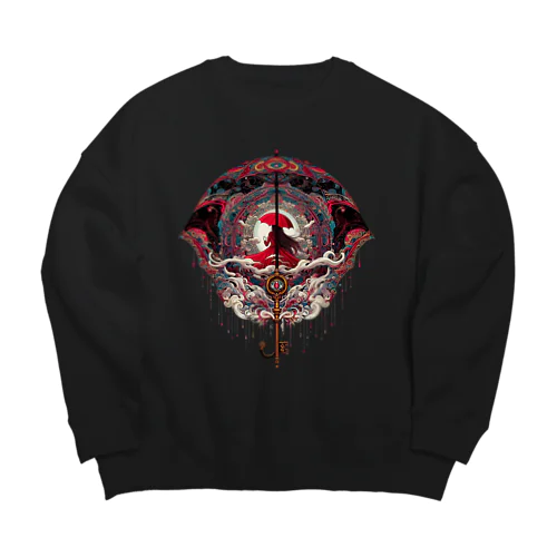 幻想的 Big Crew Neck Sweatshirt