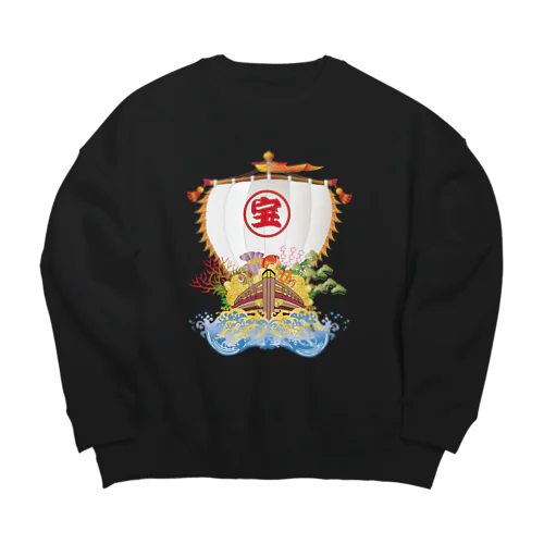 宝船 Big Crew Neck Sweatshirt