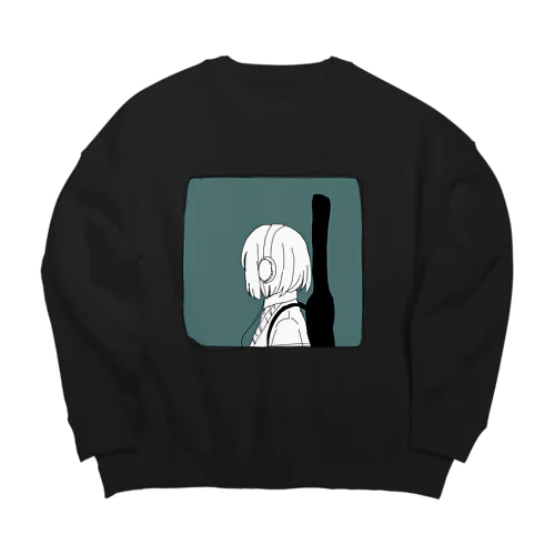 hinari Big Crew Neck Sweatshirt