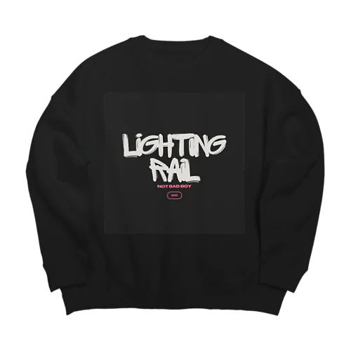 Lighting Rail Big Crew Neck Sweatshirt