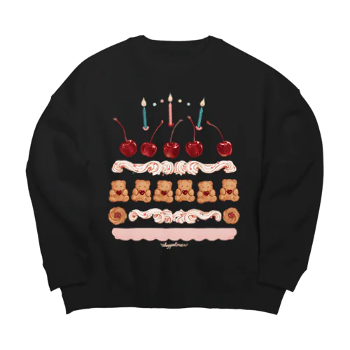 cake Big Crew Neck Sweatshirt