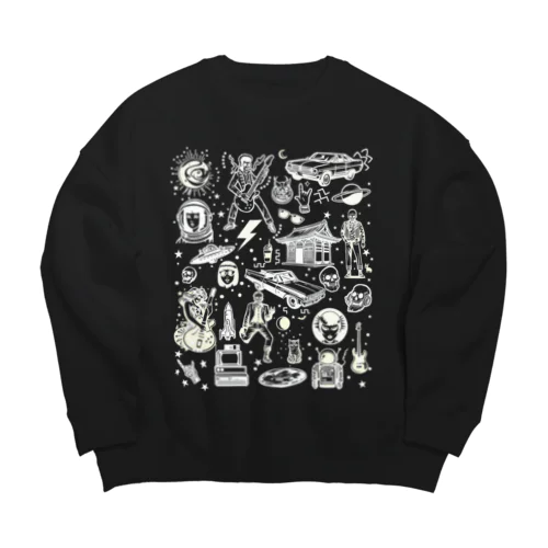 サブリミナルズ Big Crew Neck Sweatshirt