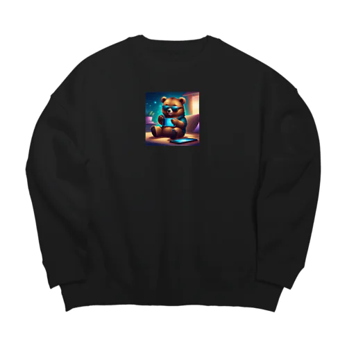 ゲムグリベア Big Crew Neck Sweatshirt