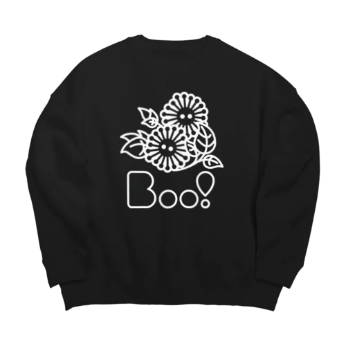 Boo!(ケサランパサラン) Big Crew Neck Sweatshirt