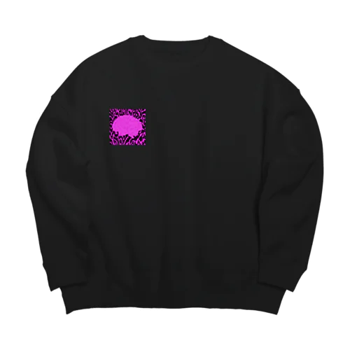 ぶれいん Big Crew Neck Sweatshirt