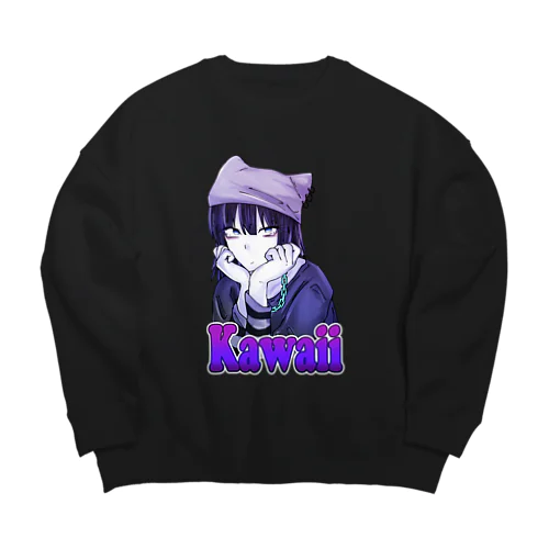 kawaii Big Crew Neck Sweatshirt