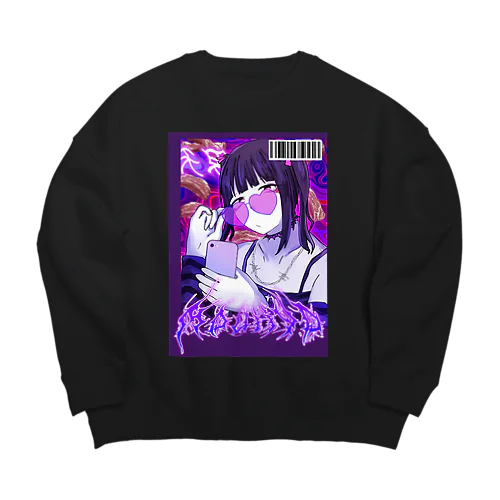 もういいよ Big Crew Neck Sweatshirt