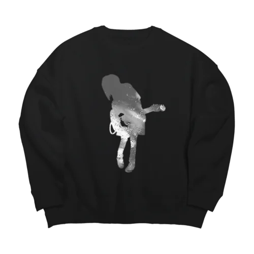 掻き鳴らす Big Crew Neck Sweatshirt