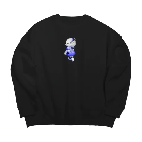 フルーツファッション　ブルーベリー Big Crew Neck Sweatshirt