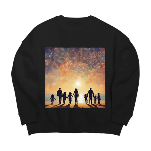 太陽の冒険 Big Crew Neck Sweatshirt