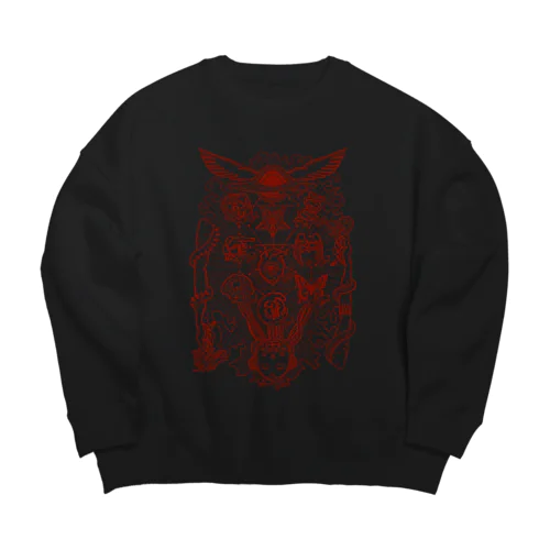 生命の樹グリモワール Big Crew Neck Sweatshirt