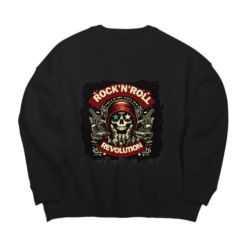 革命 Big Crew Neck Sweatshirt