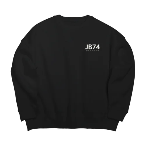 74（文字色ホワイト） Big Crew Neck Sweatshirt