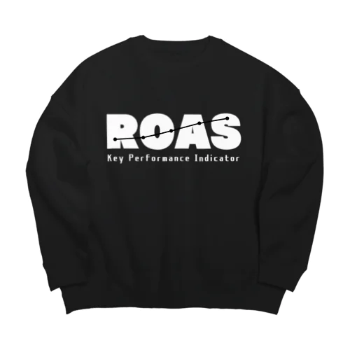 ROASマジック-パターンC Big Crew Neck Sweatshirt