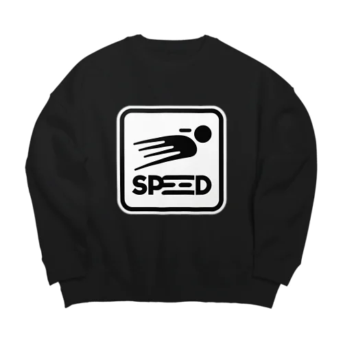 SPEED Big Crew Neck Sweatshirt