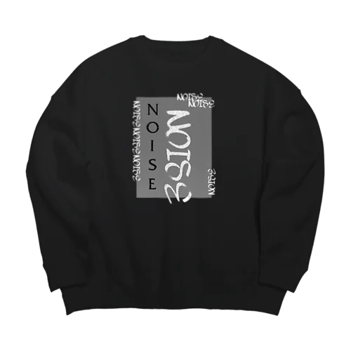 写真用語　ノイズ Big Crew Neck Sweatshirt