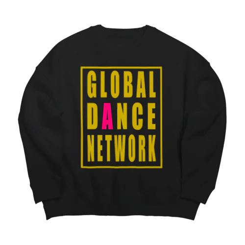 90s ダンス Big Crew Neck Sweatshirt