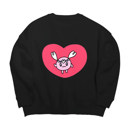 ラビュのラブ♡ Big Crew Neck Sweatshirt