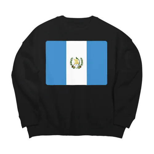 グアテマラの国旗 Big Crew Neck Sweatshirt