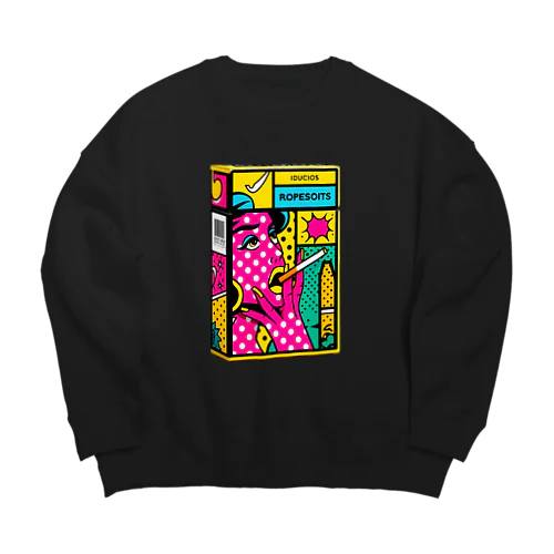 ネオ・シガレットボックス Big Crew Neck Sweatshirt