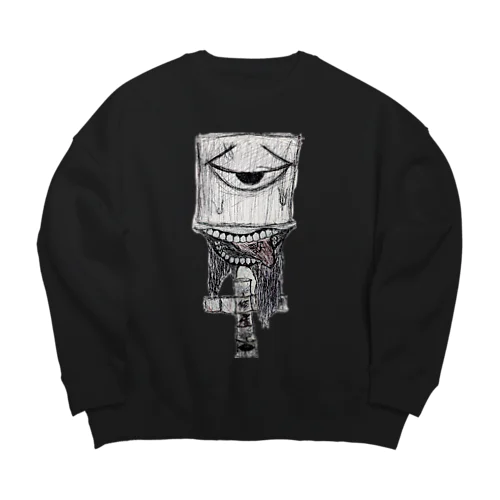 歌修羅 Big Crew Neck Sweatshirt