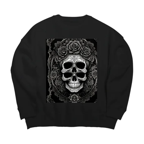 ロリータのつぶやき Big Crew Neck Sweatshirt