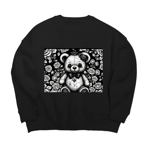 ロリータのつぶやき Big Crew Neck Sweatshirt